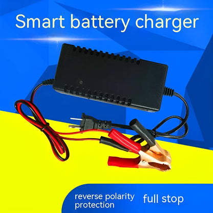 12V 3A lead acid battery charger for motorcycles and cars with universal voltage input
