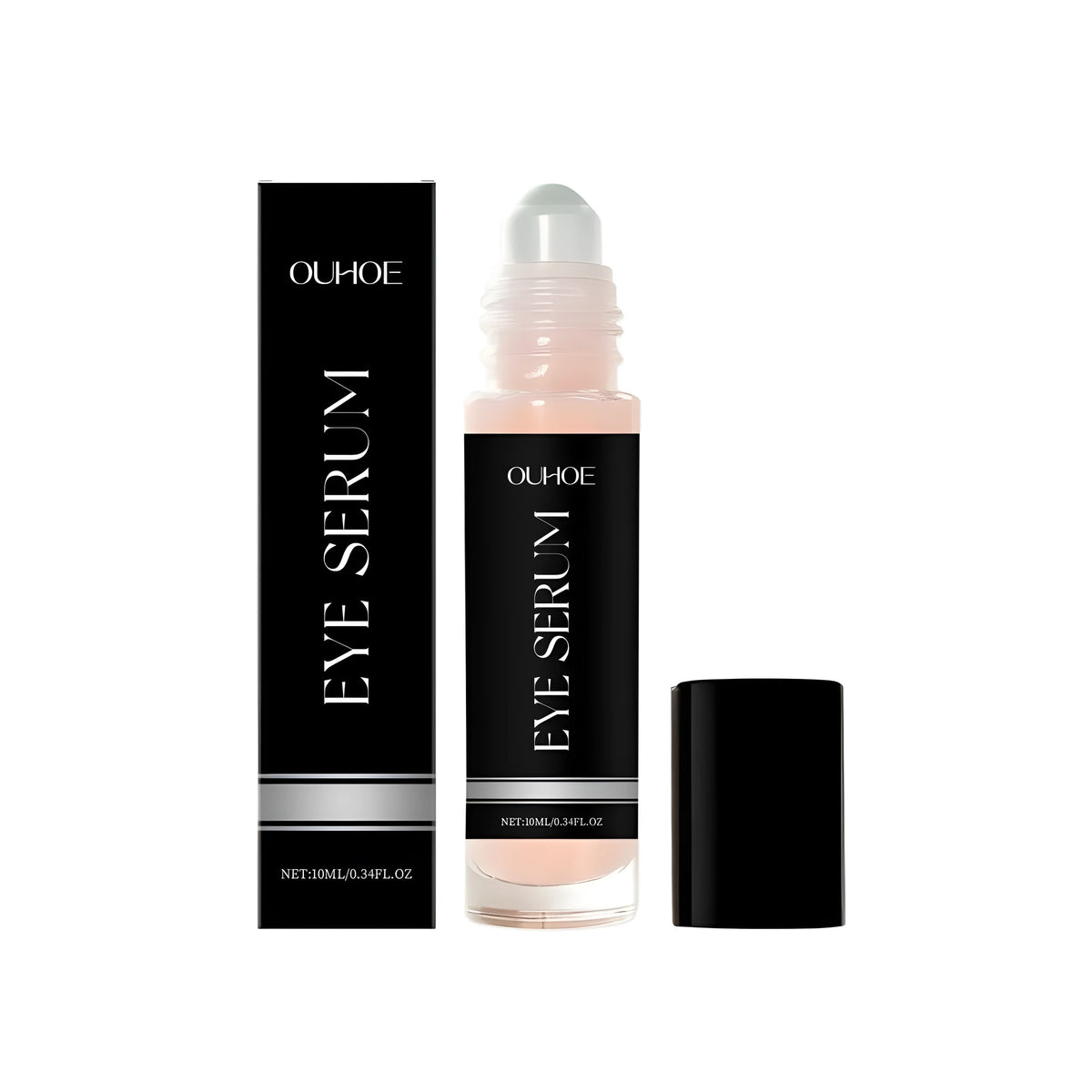 10ml bottle of Radiant Eye Gel moisturising treatment for dark circles and puffiness