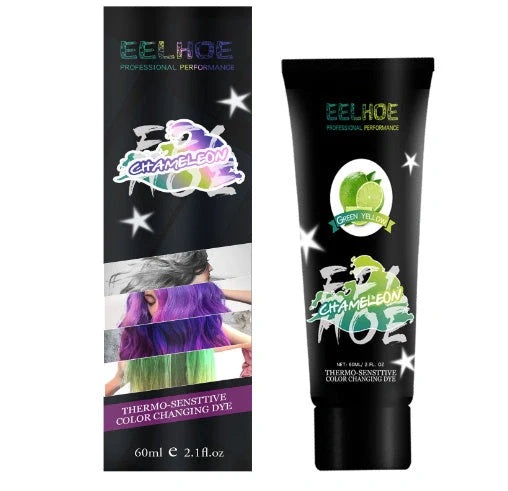 Professional Thermochromic Hair Dye Cream with colour changing effect