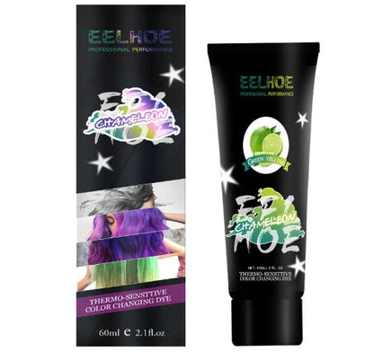 Professional Thermochromic Hair Dye Cream with colour changing effect