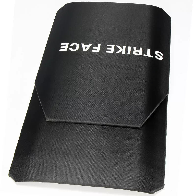 Tactical steel plate chest protector for outdoor self-defence and weight training