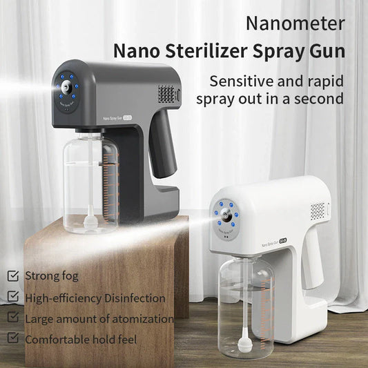 Versatile USB Rechargeable Disinfection Sprayer: Handheld Sanitizer for Home and Body