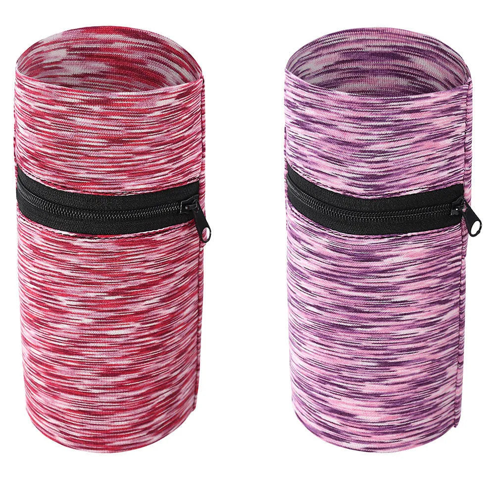 Adjustable large capacity sports arm bag for phones in multiple colours including fluorescent green and striped designs