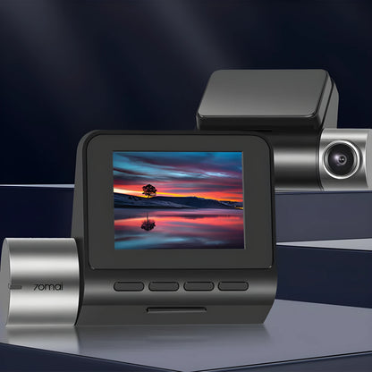 70 Mai A500S rearview mirror driving recorder mounted in vehicle with SONY sensor