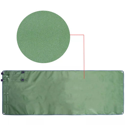 Tactical shooting mat in black, khaki, and army green for outdoor use