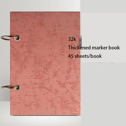 Premium sketchbook with high-quality marker paper in various colours and sizes