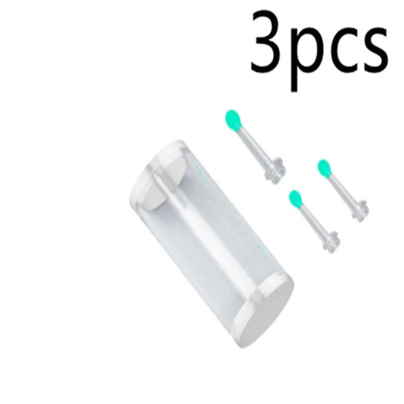 NE3 wireless otoscope ear cleaning kit with camera, LED light, and spoon heads