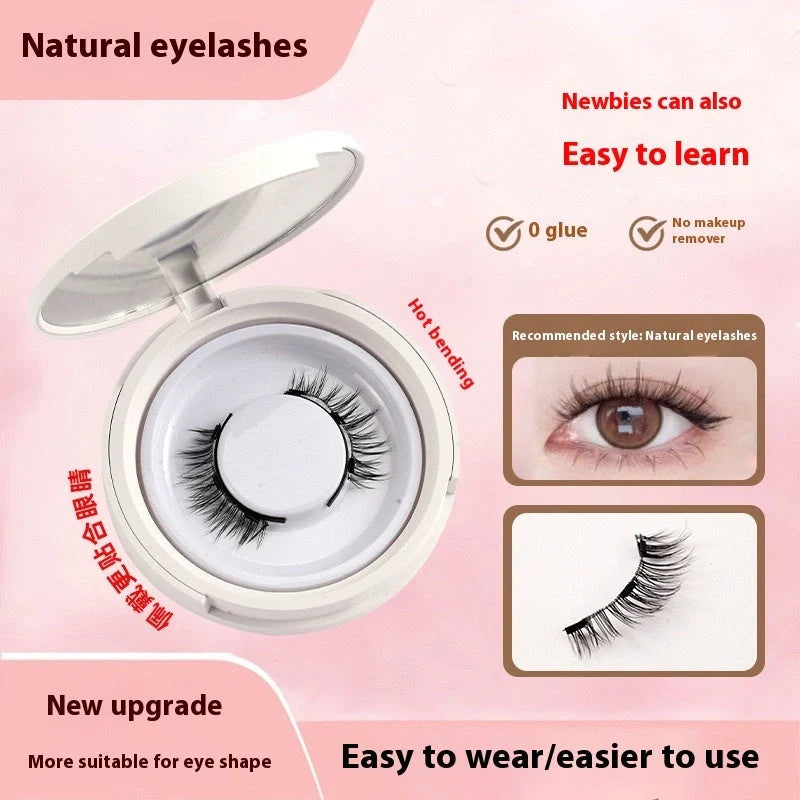 Luxurious magnetic mink false eyelashes for easy application and a glamorous look.