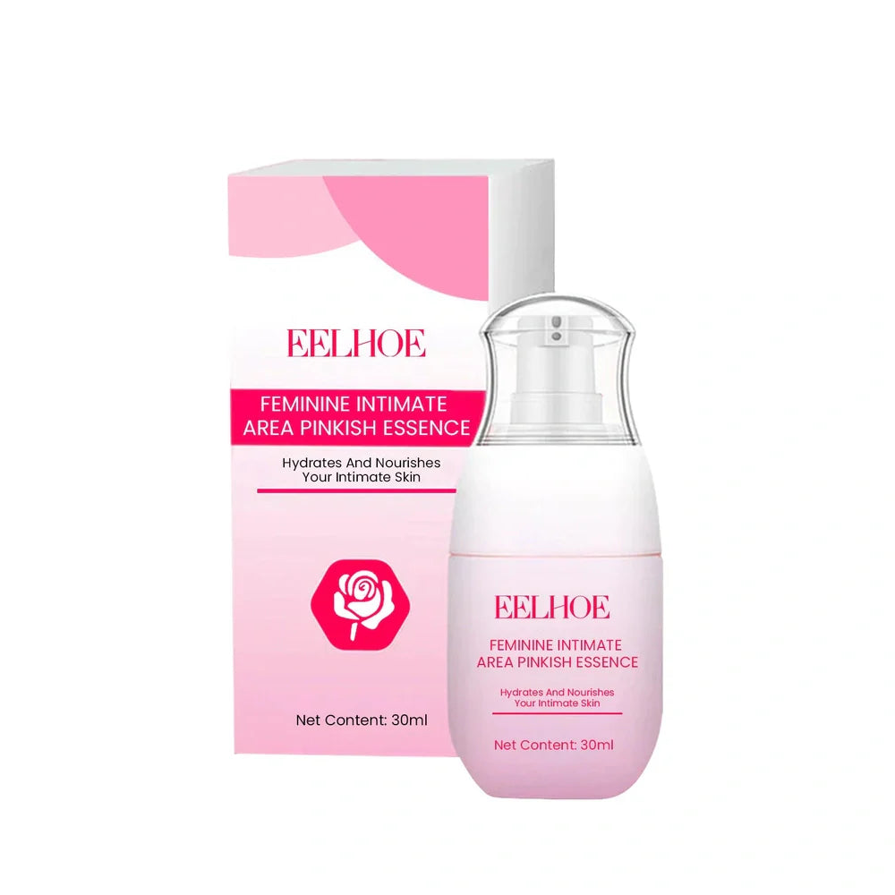 30ml women's skin pigmentation care serum in 4x9.4cm amber bottle with pump dispenser