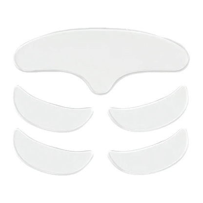 5 silicone anti-wrinkle face stickers for wrinkle removal and prevention