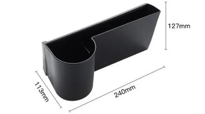 Tesla Model 3 and Y dashboard water cup holder in plastic with a carry handle.