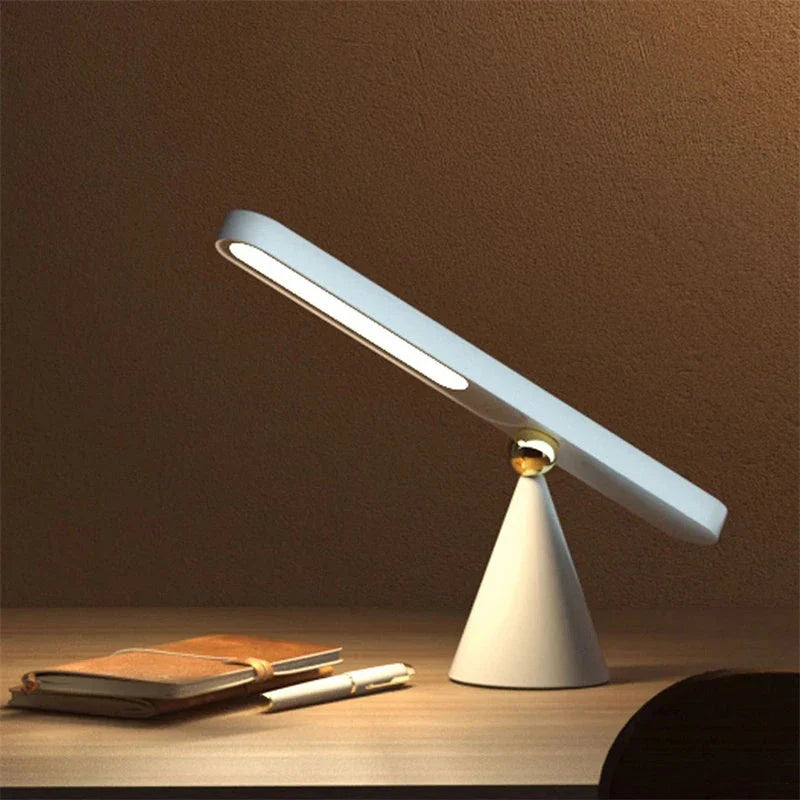Homeenjoy_UK Versatile Desk Lamp with Wireless Charging - Sleek Geometric Design for Modern Spaces