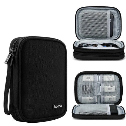 2.5-inch mobile hard disk protective case in Oxford cloth with multiple layer configuration options