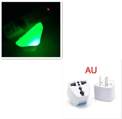 Dimmable mushroom-shaped LED night light with sensor - provides warm white glow for bedroom, nursery, and home decor