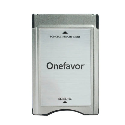 SD to PCMCIA adapter card with 32GB memory for Mercedes-Benz vehicles, stainless steel housing
