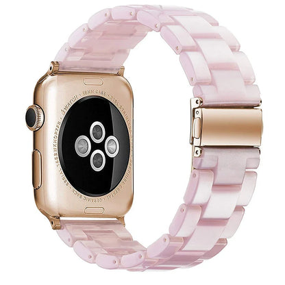 Apple Resin Slim Watch Band in multiple colours showing lightweight 35g construction and compatibility with Apple Watch