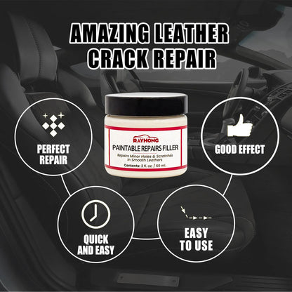 60ml tube of leather repair paste for car seat and sofa scratches