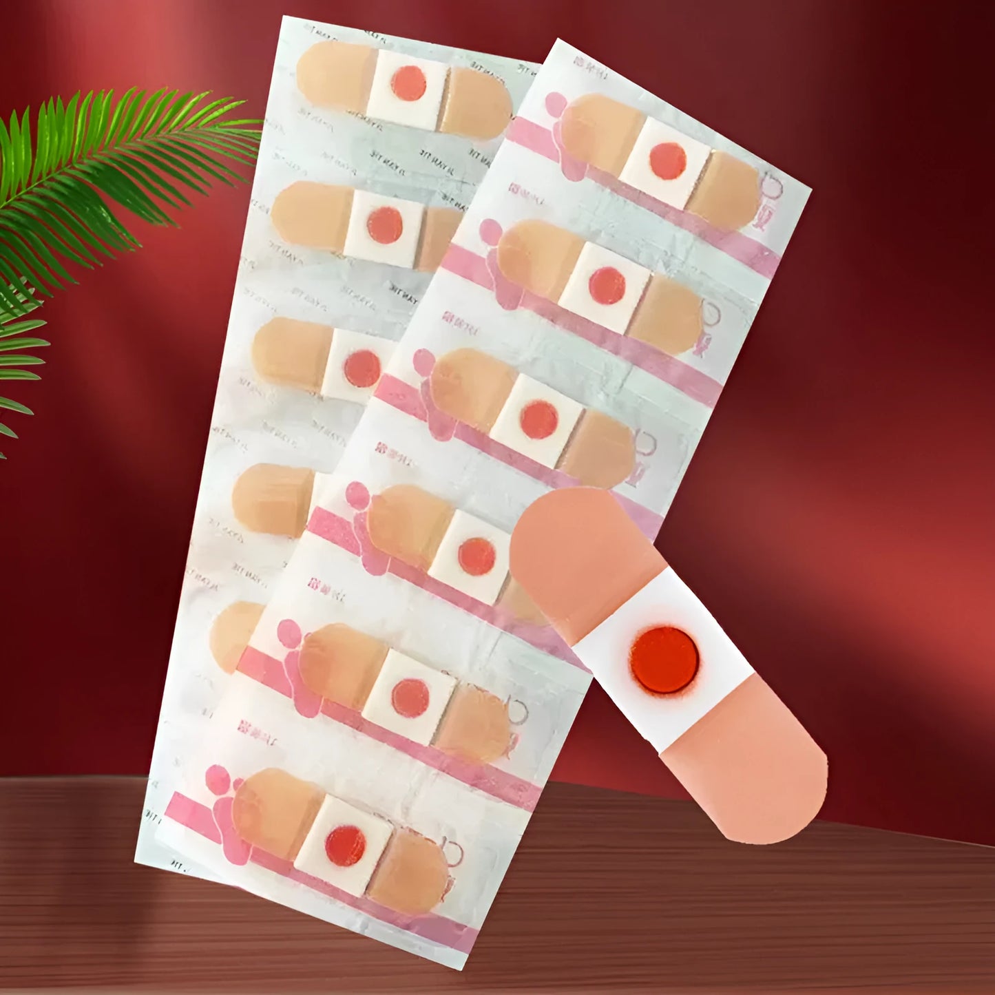 Non-woven fabric corn removal adhesive foot bandages for sports protection