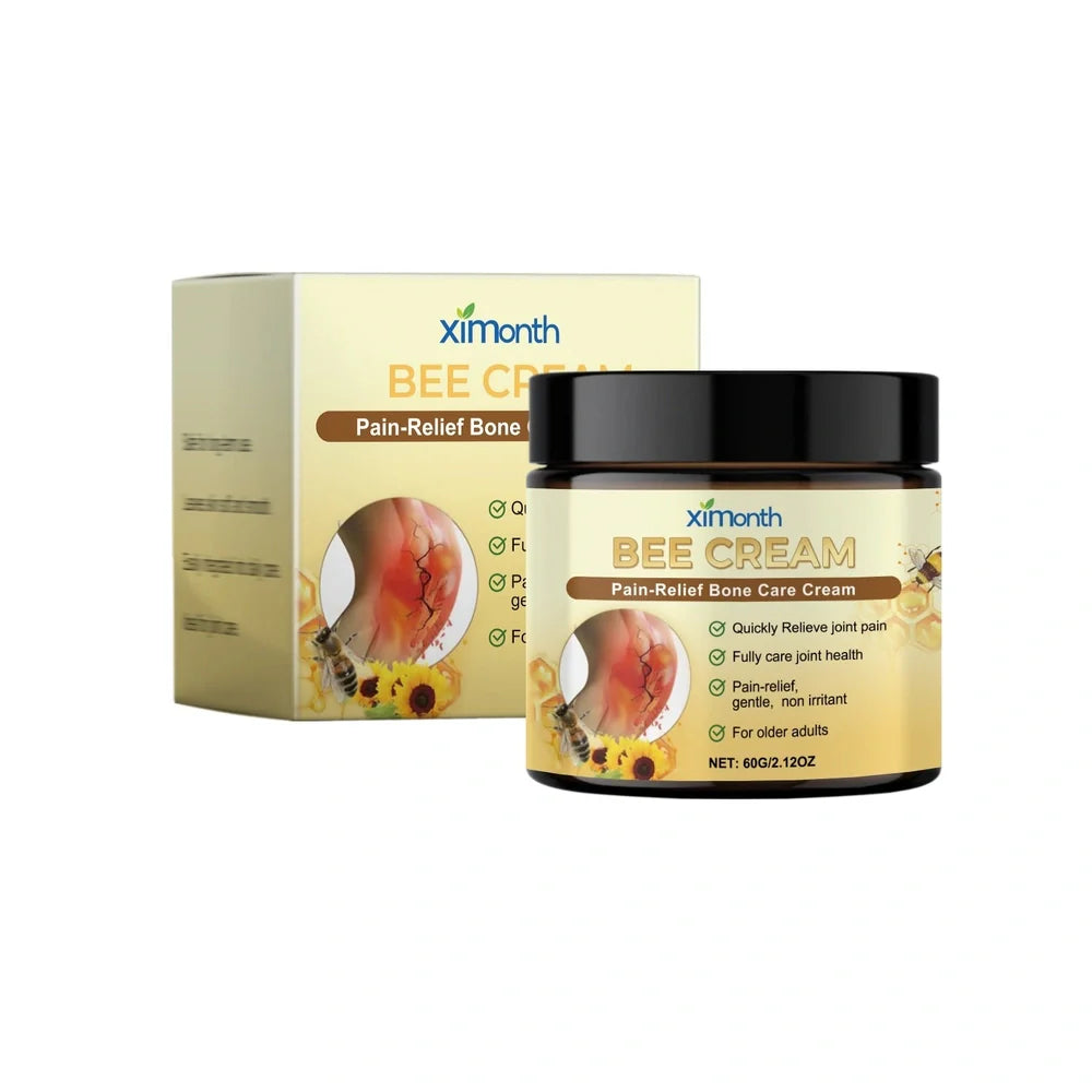 60g tube of pain-relief cream with bee venom, arnica, and glucosamine for joint and muscle support