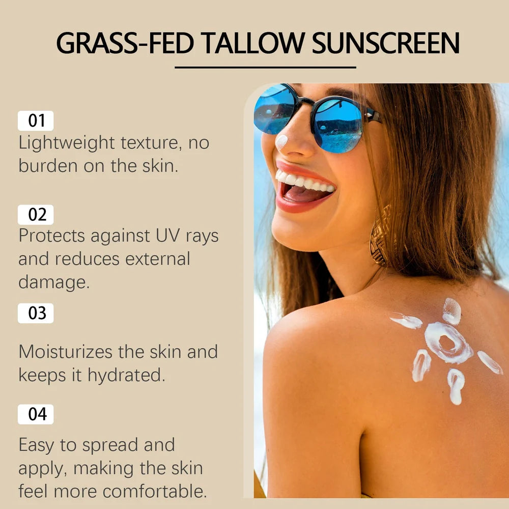60g butter moisturising protective cream tube with SPF, hyaluronic acid and shea butter formulation