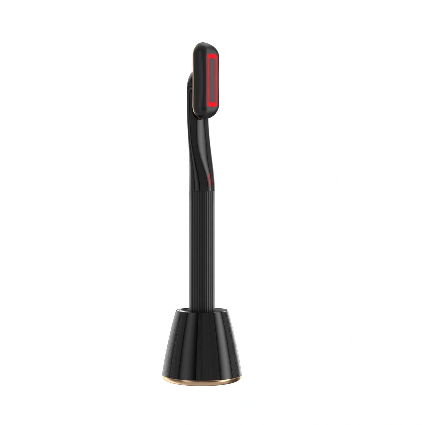 360 Degrees Rotary Eye Massage Wand with red LED light therapy and therapeutic warmth