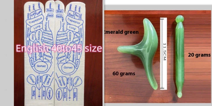 Acupressure reflexology socks for foot massage and pain relief