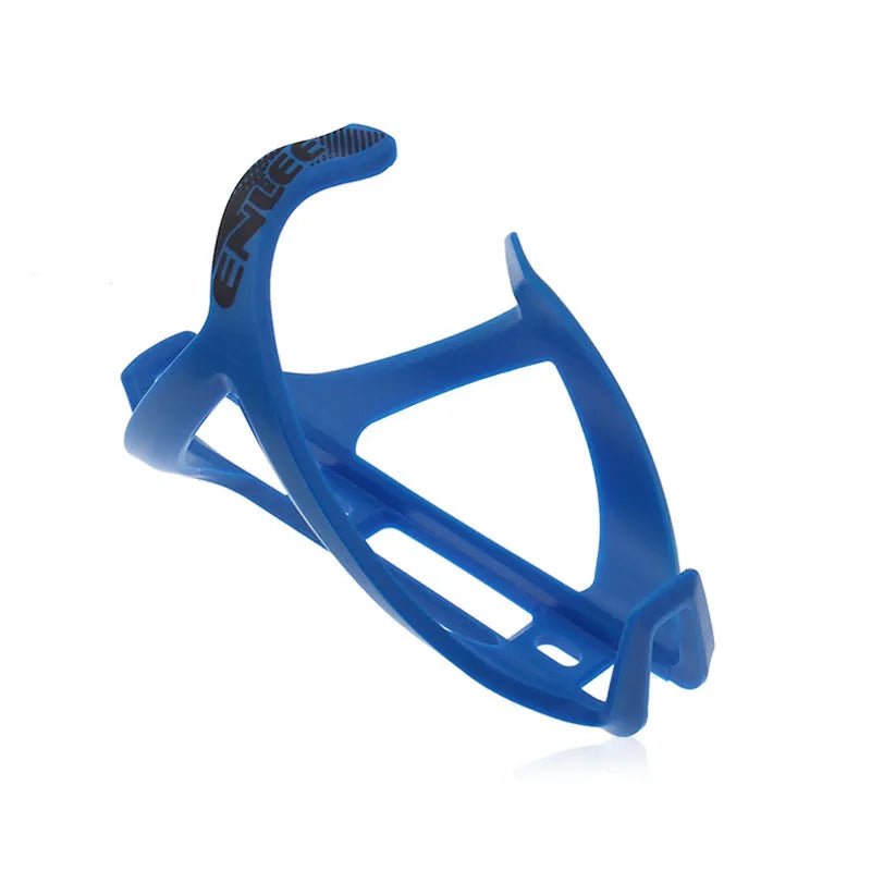 TPR plastic mountain bike water bottle cage in choice of six colours.