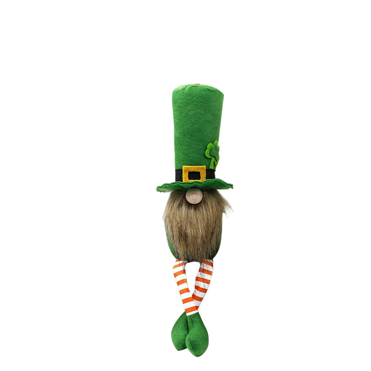 St Patrick's Day faceless doll dwarf plush decoration in cloth, cartoon style, available in 01 and 02 sizes and 01color or 02color.