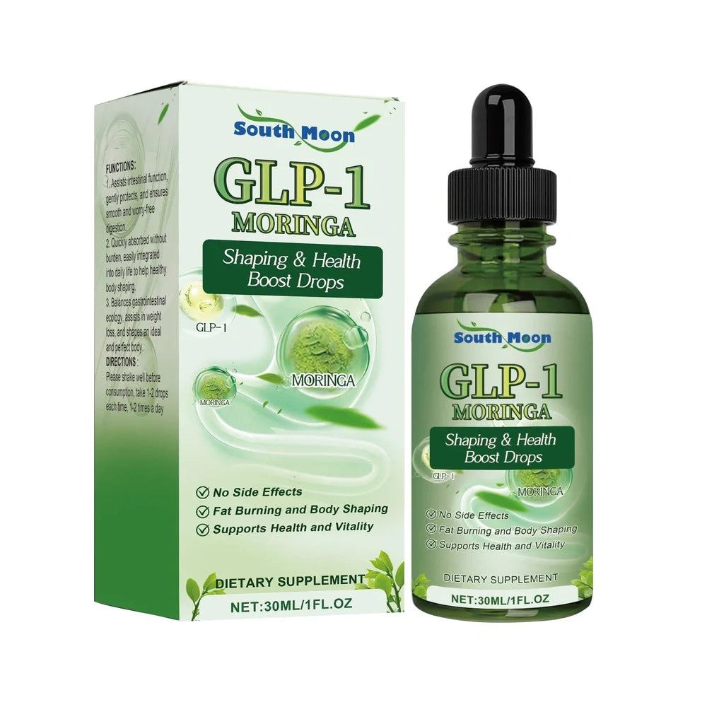 30ml bottle of digestive drops with traditional Chinese medicine extract and dropper