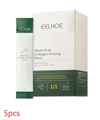 Collagen wash-in mask for skin tightening and fine lines reduction