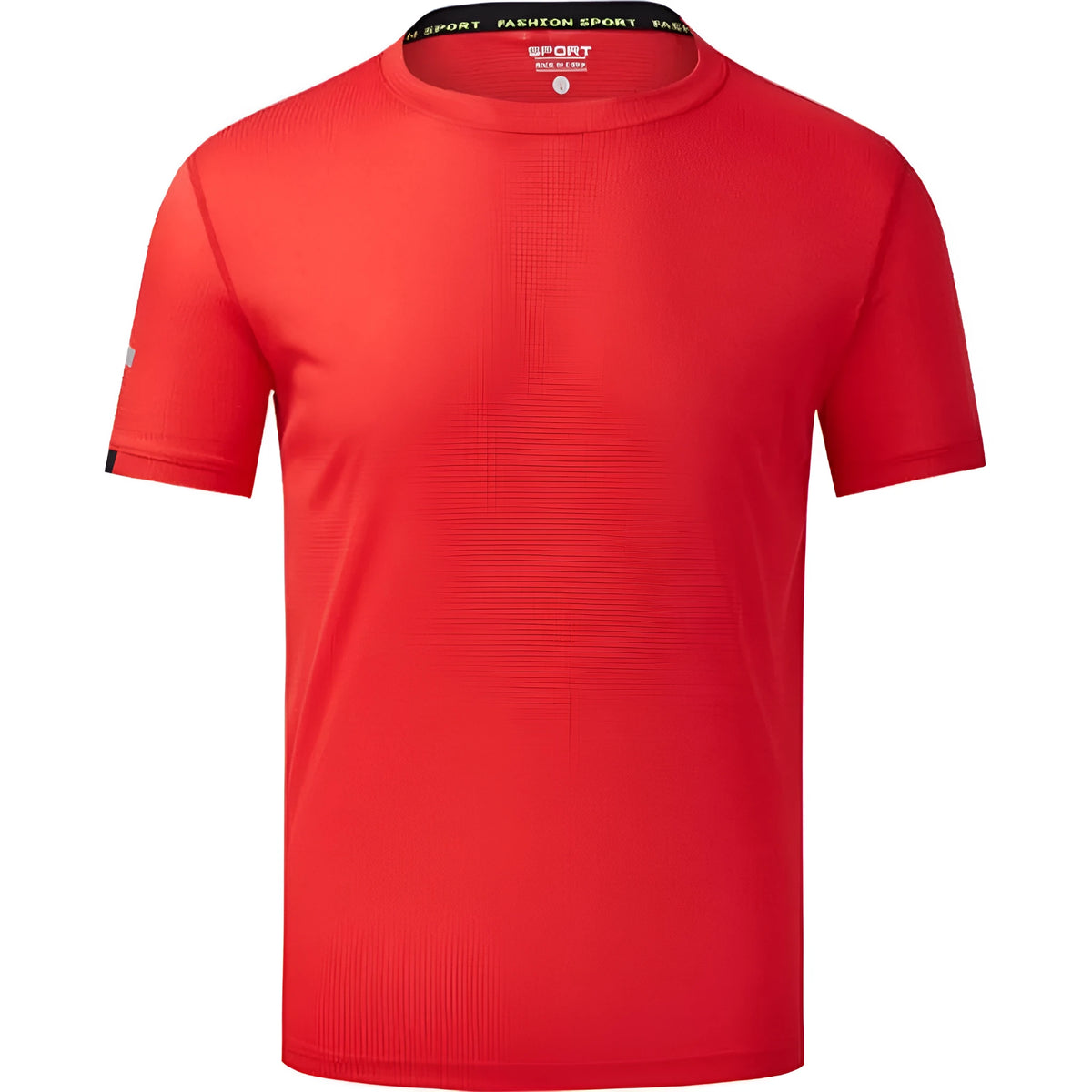 Ice silk quick-drying short sleeve shirt in solid colour with sports styling