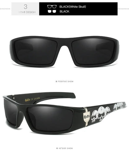 Bandit Style G613 Polarized Sunglasses in box frame with PC lenses