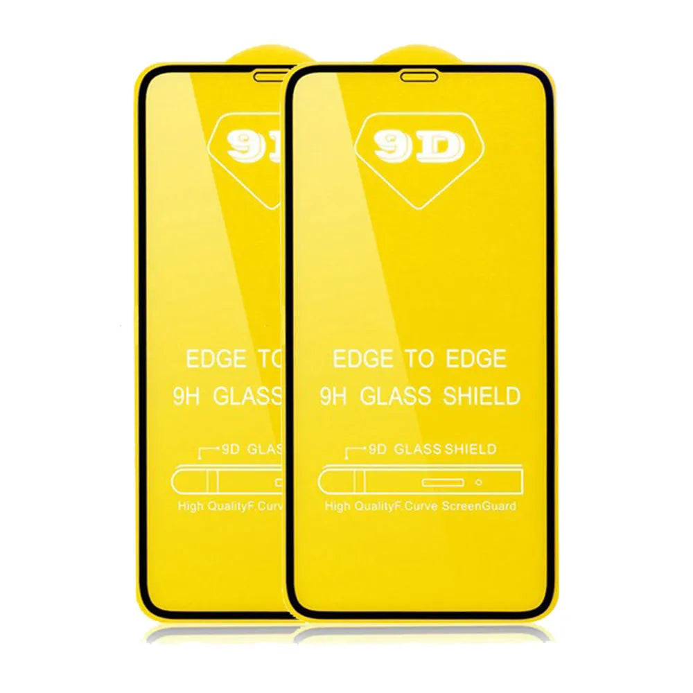 Black border tempered glass screen protector for Xiaomi 10lite, 11lite, and 11t Pro phones