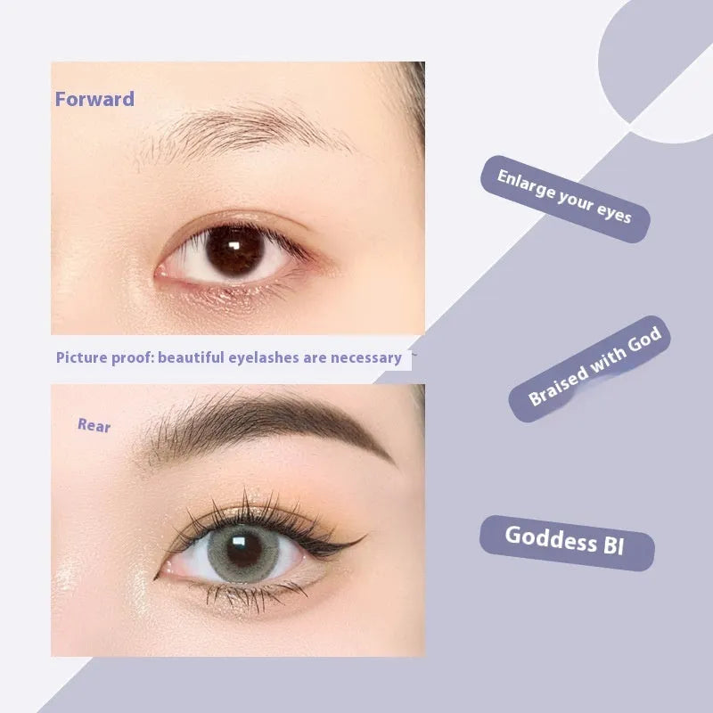V-shaped Fairy Fishtail False Eyelashes Thick Segment Natural Long Style Imported Fibre Black Lashes in 8mm, 9mm, 10mm, 11mm, and 12mm Multi-Length Pack