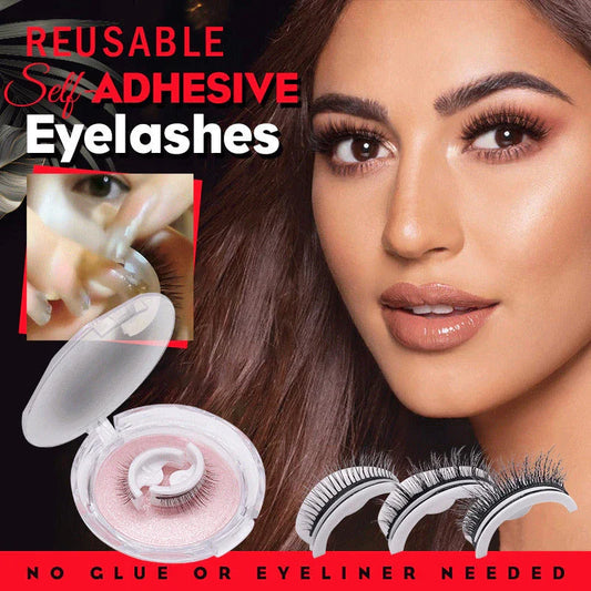 Glamorous 3D mink-inspired false eyelashes in various styles and packaging
