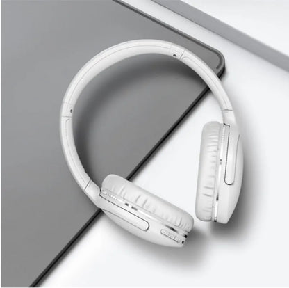 Wireless Bluetooth gaming headset in black sports style design