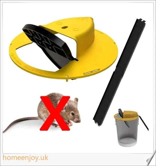 Automatic Mouse Trap Bucket for House - Innovative and safe rodent control solution