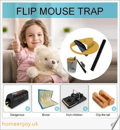 Automatic Mouse Trap Bucket for House - Innovative and safe rodent control solution