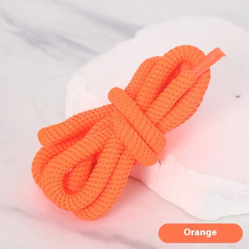 Oval shoelace adapter rope in various colours, showing 1.0cm width and length options for sweatshirts and hats.