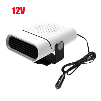 3-in-1 Car Heater Defogger with adjustable nozzle for clear driving view