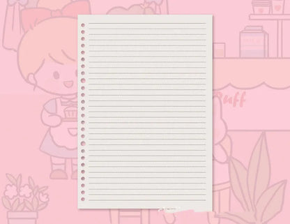 B5 and A5 refillable notebook with detachable coil binding and multiple cover design options