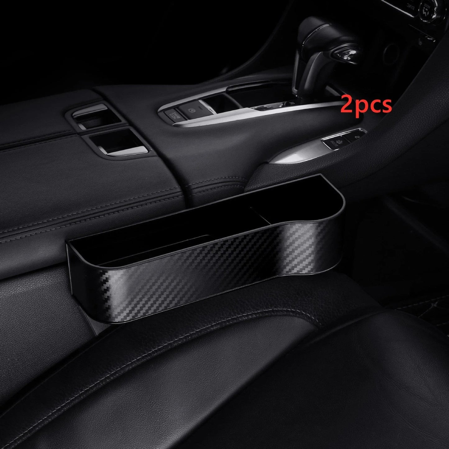 Convenient Car Seat Gap Organizer - Store Your Essentials Securely in Your Vehicle's Console Gap