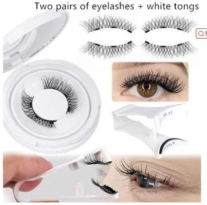 Luxurious magnetic mink false eyelashes for easy application and a glamorous look.