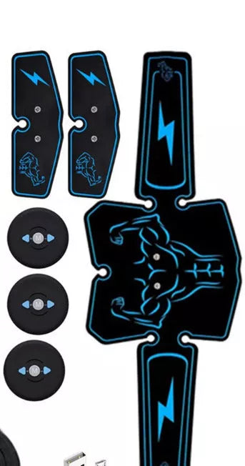 EMS Muscle Stimulator for ABS training with 3 hosts and adjustable belt