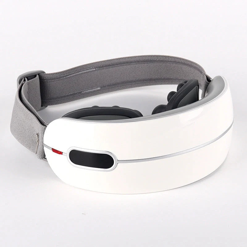Bluetooth-compatible eye massager with hot compress and kneading functions