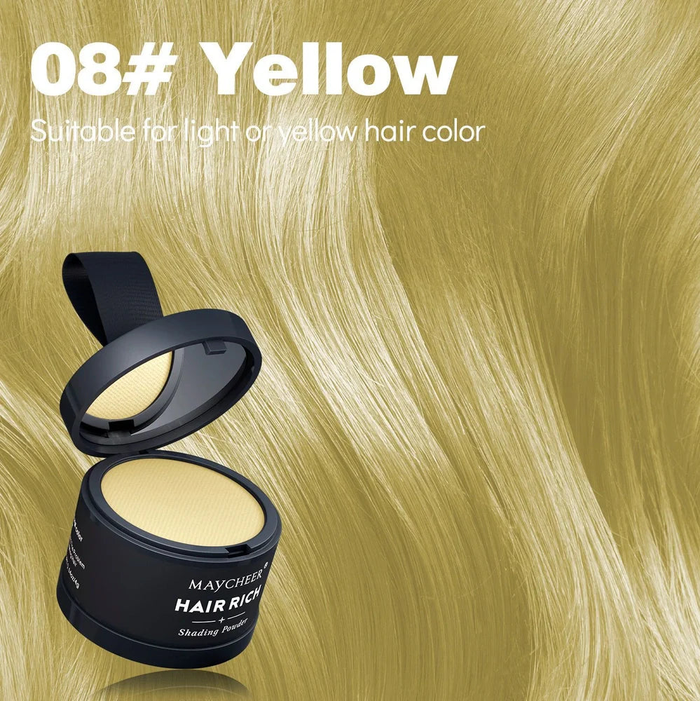 Hairline sculpting contour powder in plastic container with 4g content and waterproof properties