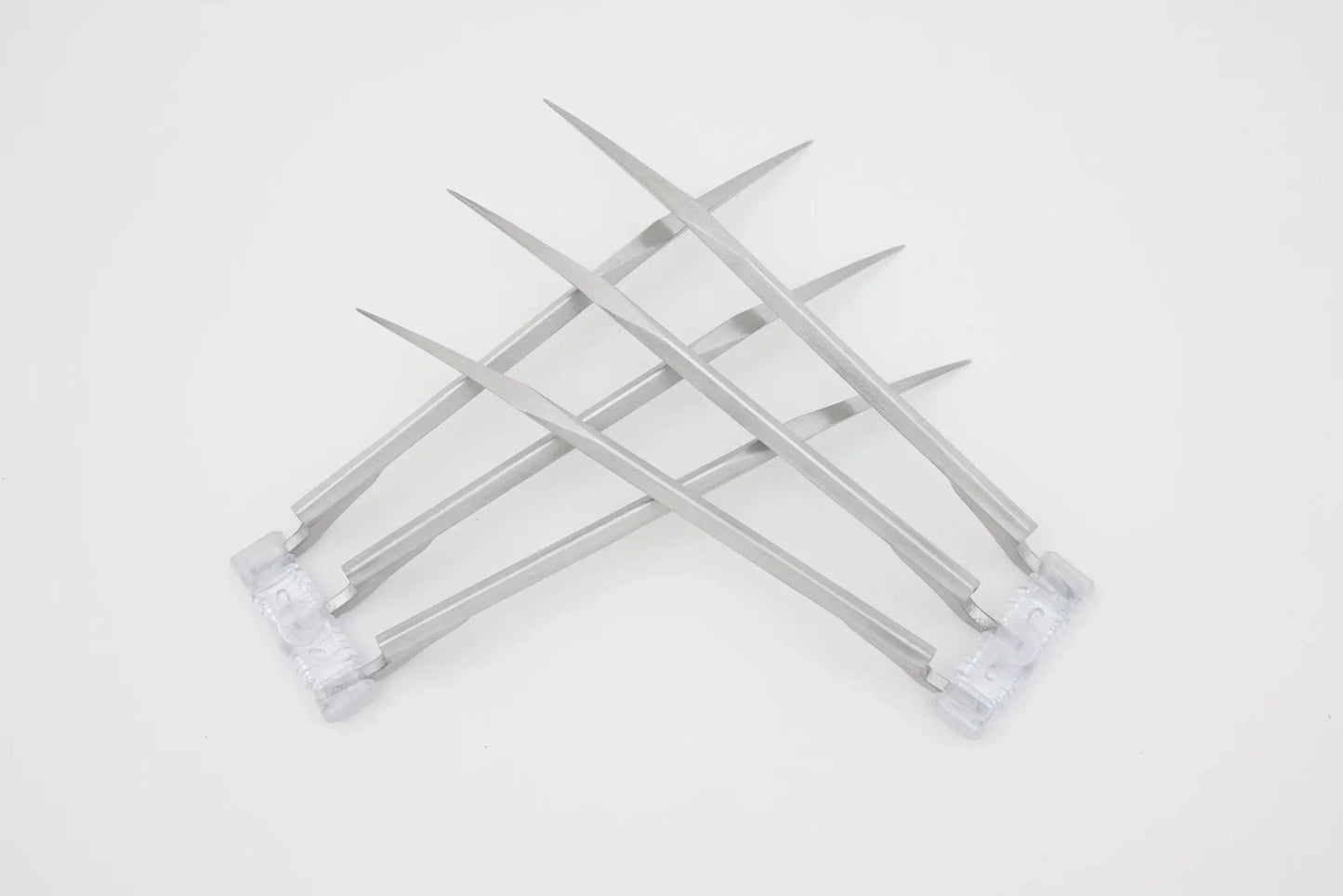 Aluminium alloy cosplay war claws in mirror and matte finishes