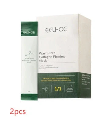 Collagen wash-in mask for skin tightening and fine lines reduction