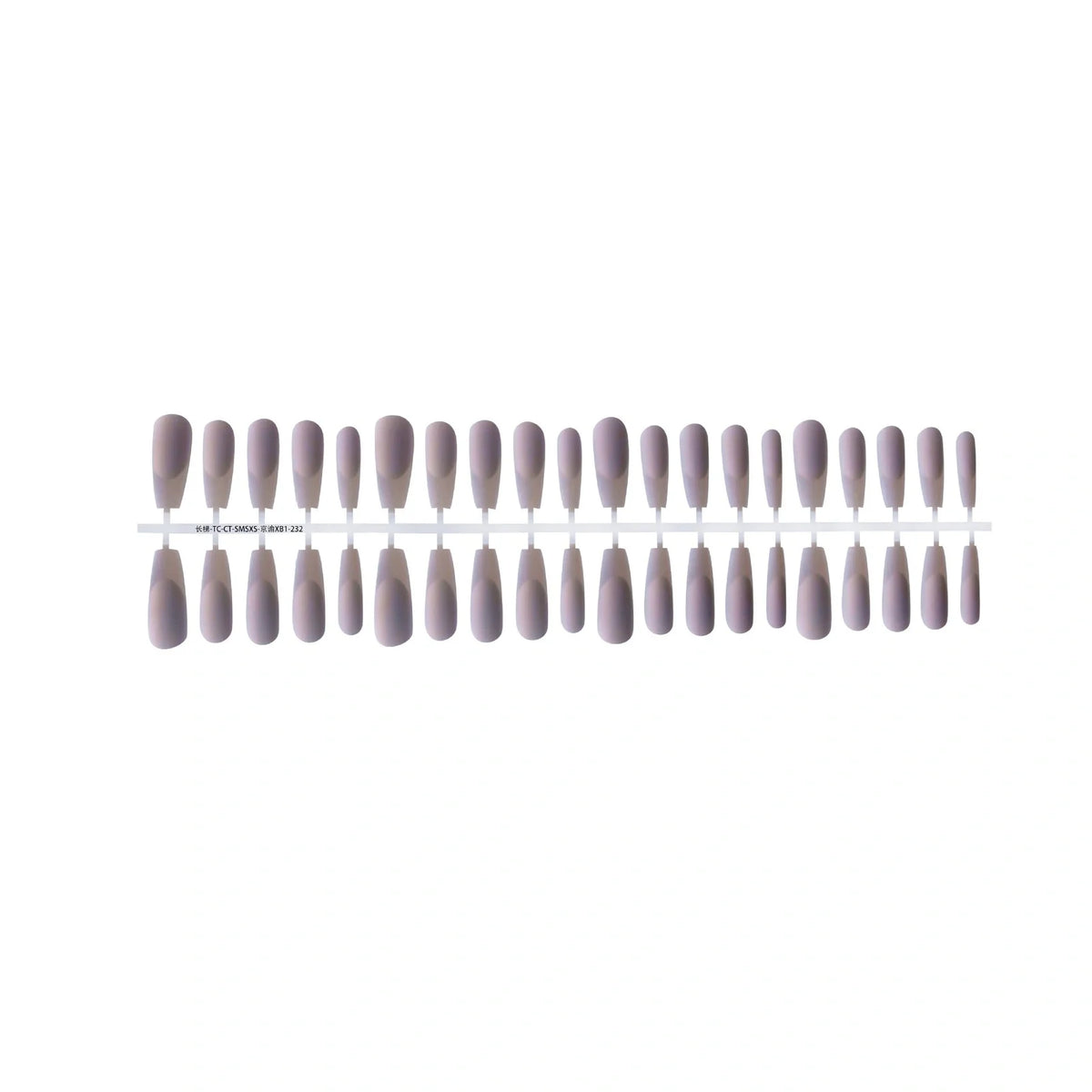 40 ultra-thin nail stickers with retro Chinese designs in frosted and glossy finishes for French manicures