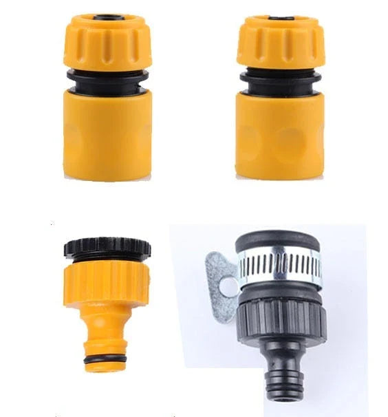 Premium high-pressure water gun with 8-in-1 adjustable nozzle for versatile household and automotive cleaning